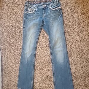 Womens Trendy Rock Revival Jeans Kori Size 29